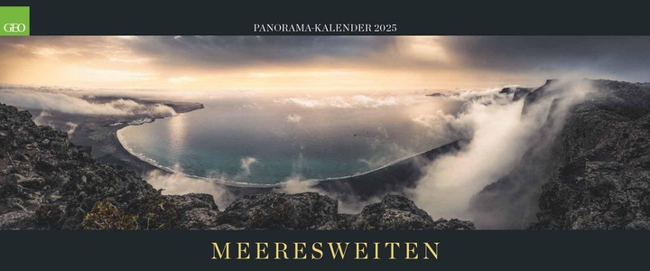 Produktbild Neumann GEO - Panorama: Meeresweiten 2025 Wandkalender- majestätische Ozean-Ansichten, extra breites Format (Deutsch)