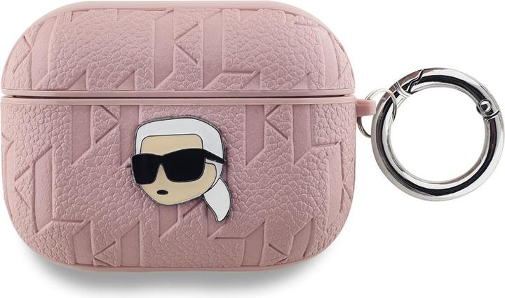 Karl Lagerfeld AirPods Pro PU Embossed Karl Head Case (Kopfhörer Hülle)