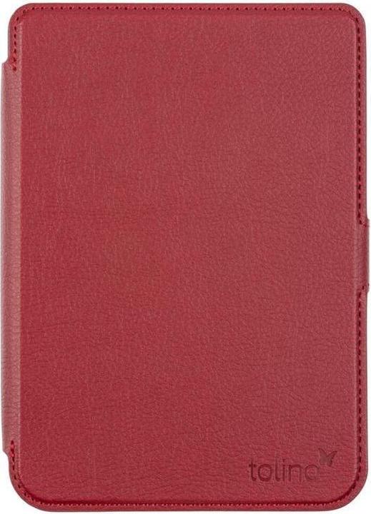 tolino shine/shine color, Schutztasche in Lederoptik (Farbe:rot) (Tolino Shine, Tolino Shine Color)