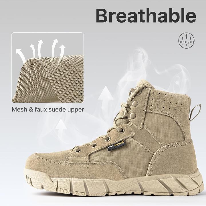 Actual product image Free Soldier Tactical Combat Boots (42.5)