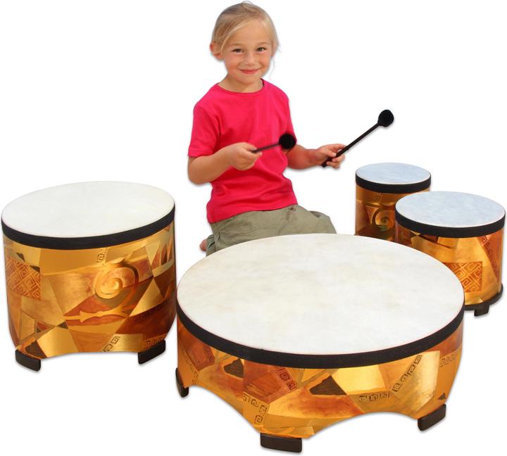 Produktbild Betzold Musik Spar-Set mit 4 Boden-Trommeln (Trommel)