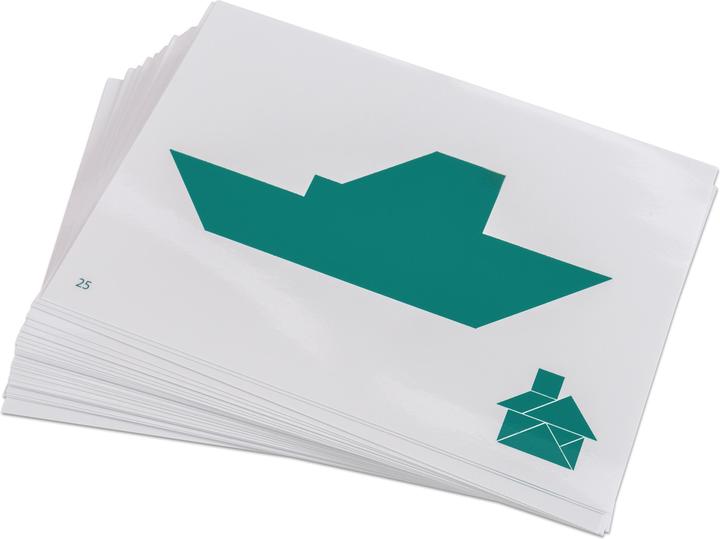 Actual product image Betzold Tangram cards (4 - 8 years)