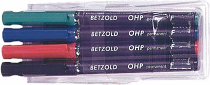 Produktbild Betzold Folienschreiber, permanent (4x)