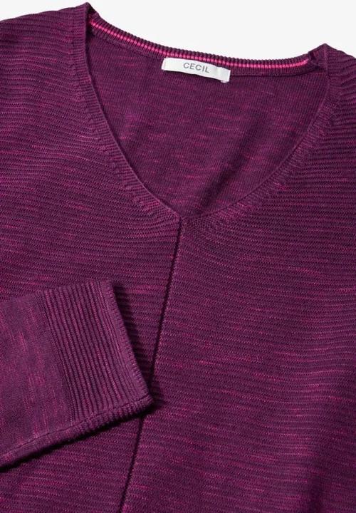 Image du produit Cecil Pull col V structuré (M)