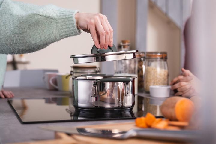 Actual product image Tefal TEF pot set 6 pcs. (Pot, Stainless steel, 16 x 25.50 cm)
