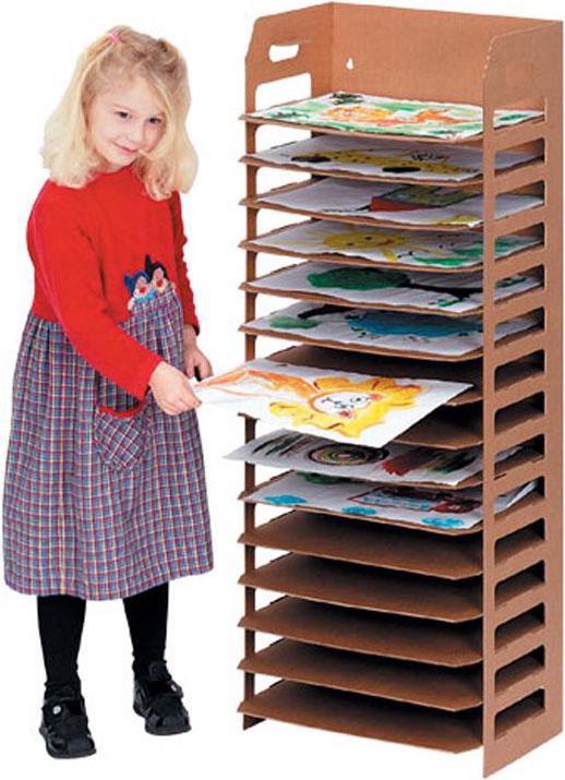 Produktbild Betzold Bildertrocknungsregal (46 x 33 x 110 cm)