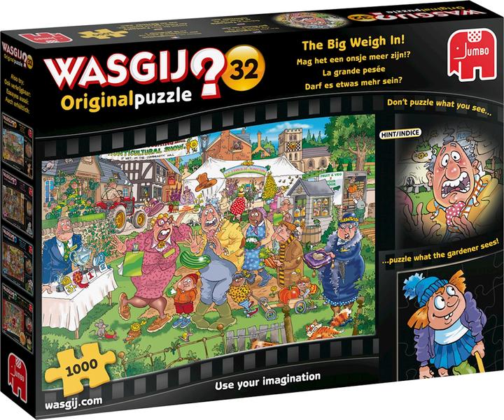 Produktbild Jumbo Wasgij Original 32 (1000 Teile)
