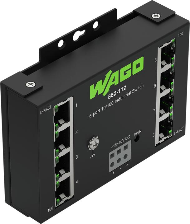 Produktbild Wago Industrial Ethernet Switch ECO 8 Port (8 Ports)