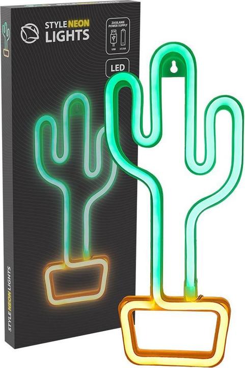 Image du produit Manta SNL07GN Style Neon Lights CACTUS Green/Yellow (Vert, 14 cm)