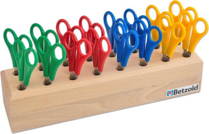 Produktbild Betzold 16 Scheren im Holzständer (8052.30 cm)