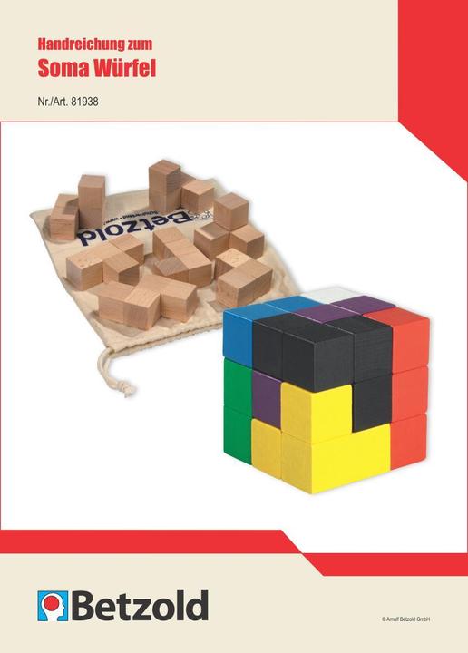 Image du produit Betzold Guide du cube Soma (Allemand)