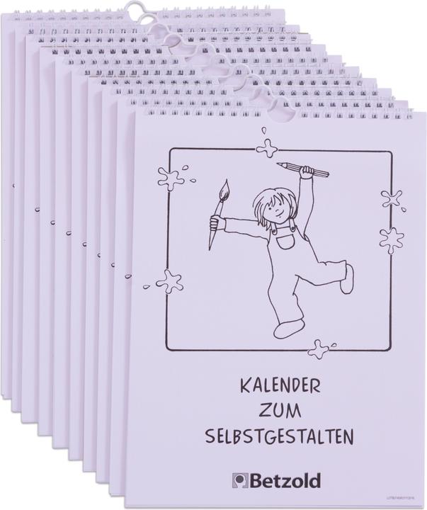 Actual product image Betzold Calendar, set of 10 (A4)