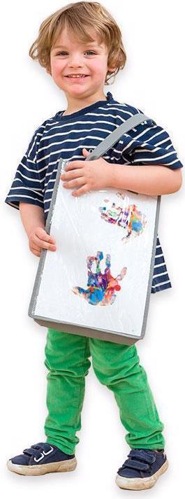 Produktbild Betzold Graue Tasche A4 Hochformat