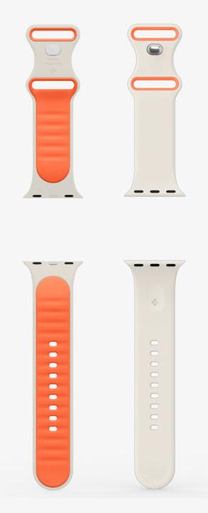 Image du produit Spigen Band Nano Pop for Apple Watch 6/7/8/9/10/SE/Ultra 1/Ultra 2 (44/45/46/49 mm) beige (44 mm, 45 mm, 46 mm, 49 mm, Plastique, Silicone)