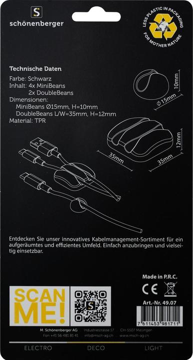 Produktbild Schönenberger MixedBeans black