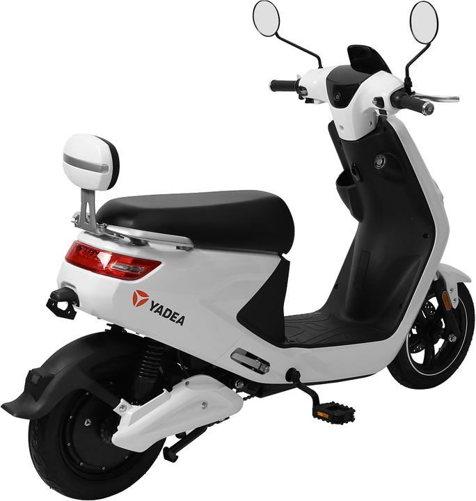 Produktbild Yadea Scooter EM38 weiss (25 km/h, 500 W)