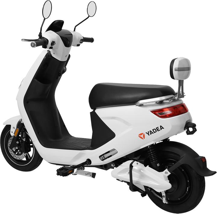 Produktbild Yadea Scooter EM38 weiss (25 km/h, 500 W)