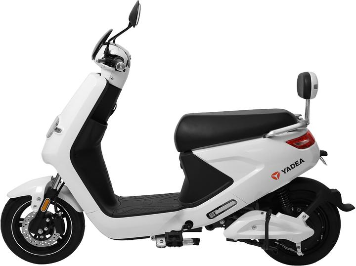 Produktbild Yadea Scooter EM38 weiss (25 km/h, 500 W)