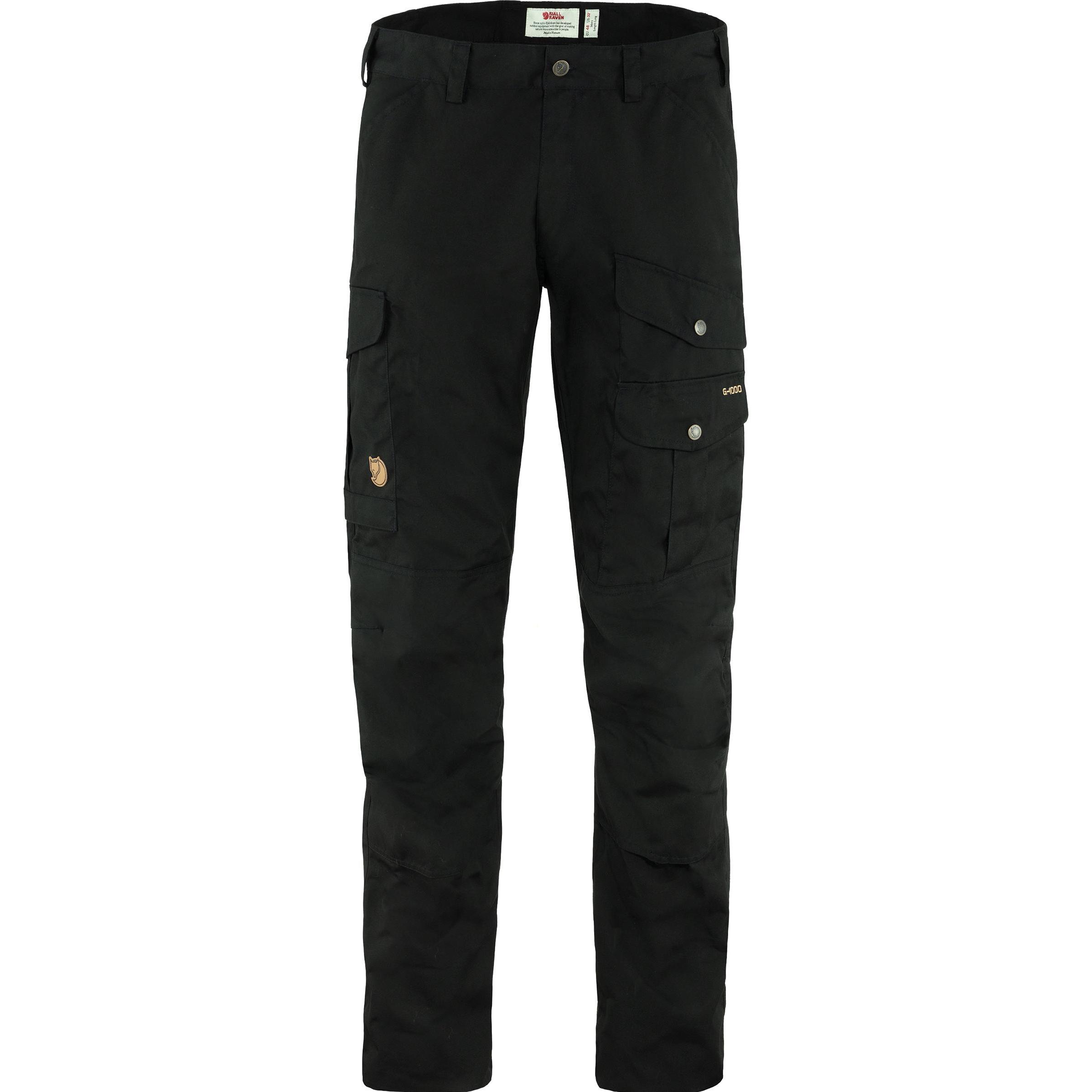 Fjällräven, Herren, Outdoorhose, Barents Pro Trousers (58), Schwarz, 58