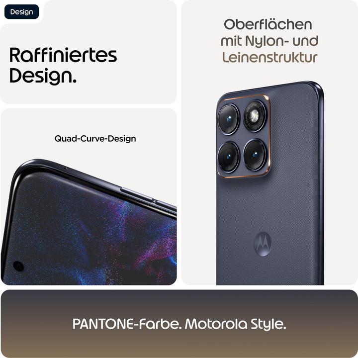 Produktbild Motorola Edge 70 Fusion (256 GB, Silhouette, 6.78", Dual SIM, 5G)