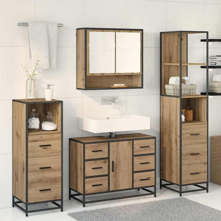 Produktbild vidaXL Badezimmermöbel-Set