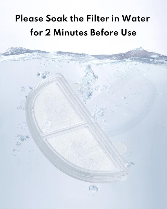 Actual product image HomeRunPet Replacement filters for WF20 Pet Fountain (3 pieces)