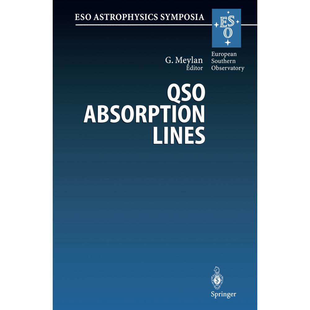 QSO Absorption Lines, Fachbücher von Georges Meylan