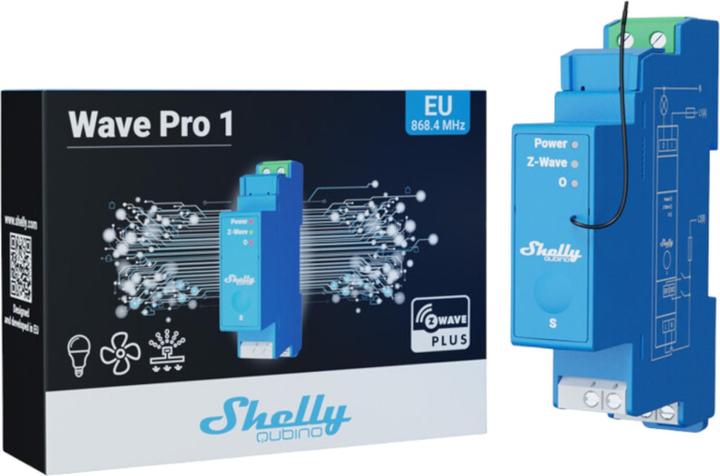 Actual product image Shelly Qubino Wave PRO 1