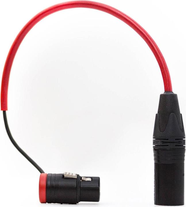 Actual product image Rycote XLR-3m to Lightweight 90° XLR-3f Cable, 260mm