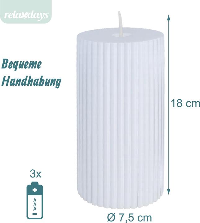 Image du produit Relaxdays 4 bougies (4x)