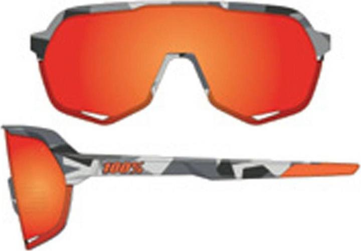 Produktbild 100% Brille S2 Soft Tact (Grau, Hiper Red)