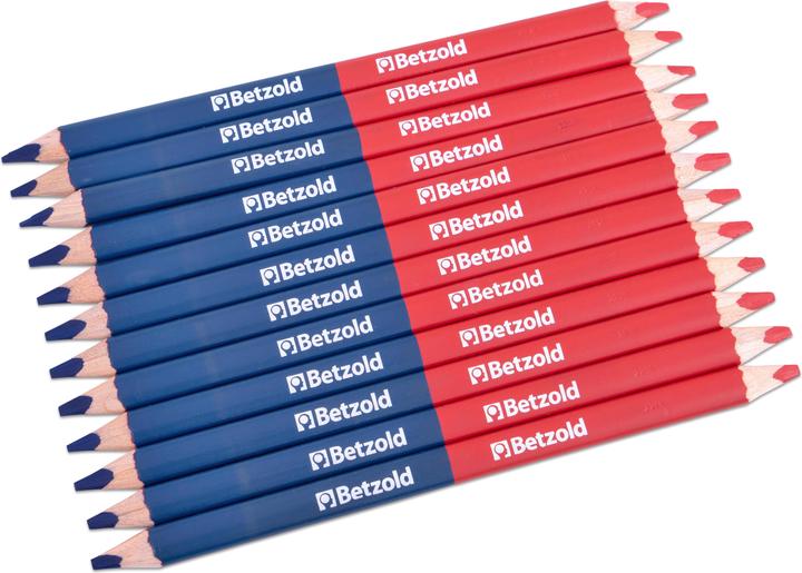 Betzold Zweifarbstift in Rot/Blau (12x)