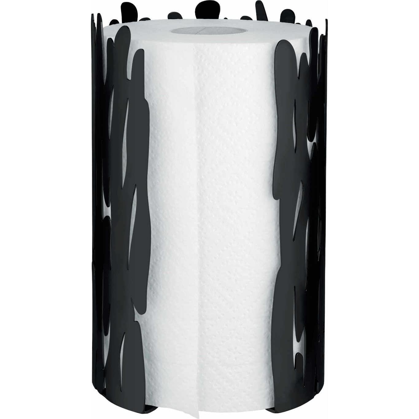 Alessi Küchenrollenhalter, Küchenrollenhalter, Schwarz