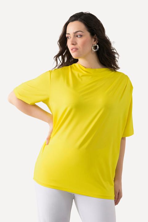Produktbild Ulla Popken T-Shirt, Lyocell, Wasserfall-Ausschnitt, Halbarm (42, 44)