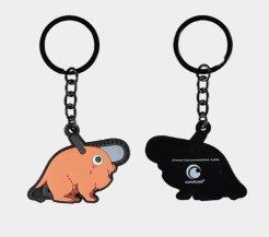 Actual product image Difuzed Chainsaw Man - Pochita Rubber Keychain