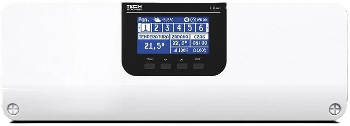Tech Air L-X Tech thermostatic valve controls wired-wireless with built-in WIFI module 8 zones