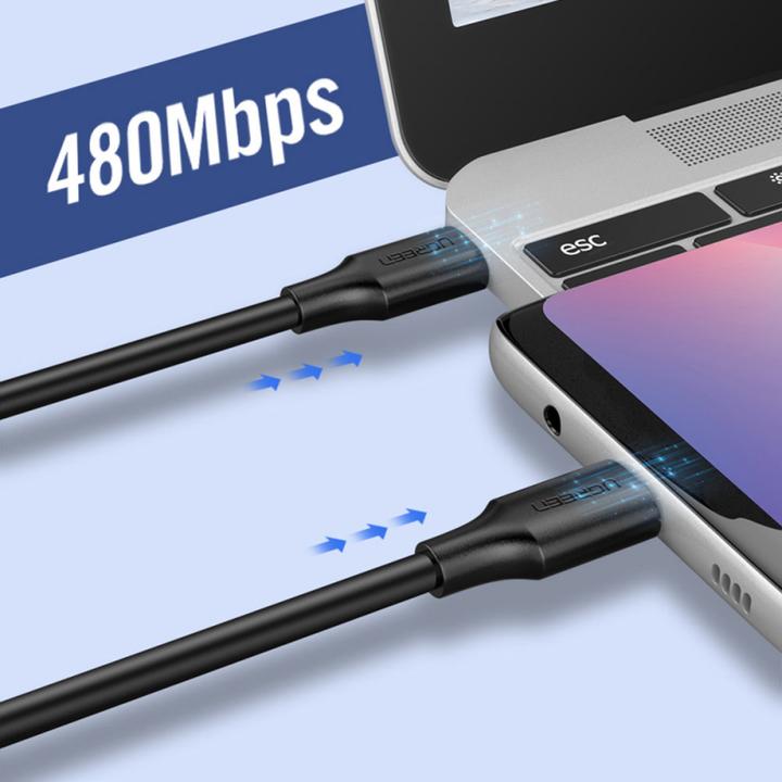 Produktbild Ugreen USB C – USB C (1.50 m, USB 2.0, 60 W)