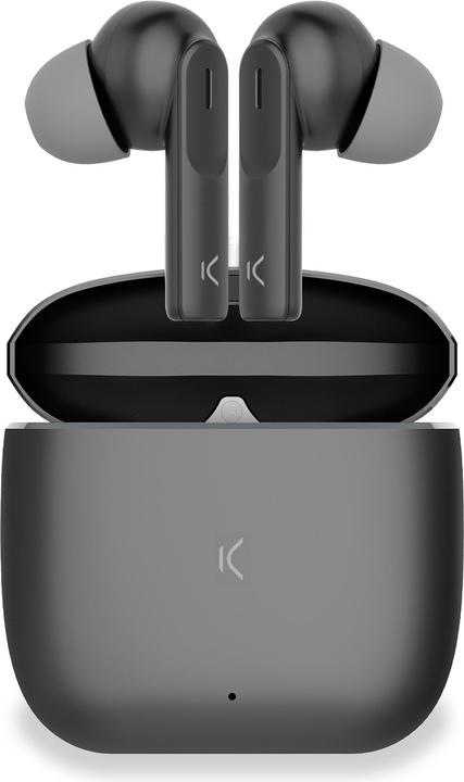 Actual product image KSIX Meteor wireless earphones, Metallic case (4 h, Wireless)