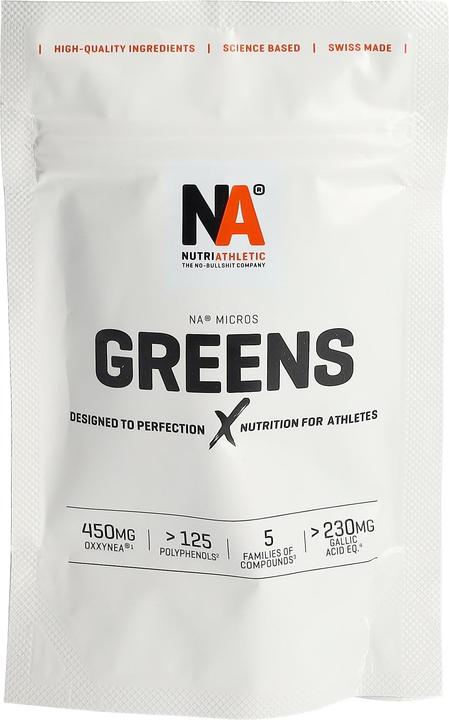 Actual product image Nutriathletic Greens Caps (30 pcs., Capsules, 135 g)