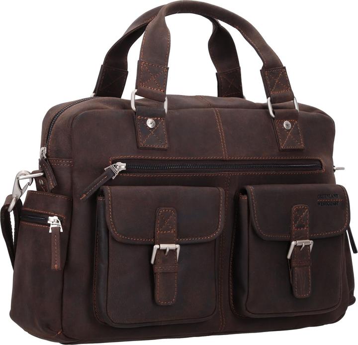 Image du produit Greenland Nature Westcoast Porte-documents en cuir 43 cm