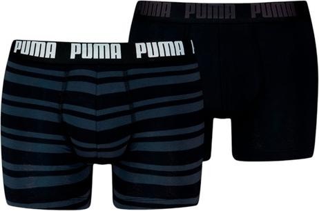 Puma Herren-Boxershorts „Everyday Heritage Stripe“ im 2er-Pack (M, 2er Pack)