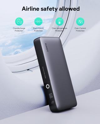 Image du produit Aukey Sprint X (20000 mAh, 130 W, 77 Wh)