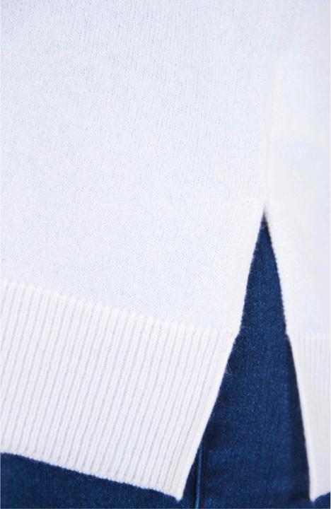 Produktbild Cash-Mere Kaschmir Rundhals Pullover mit Seitenschlitzen (M)