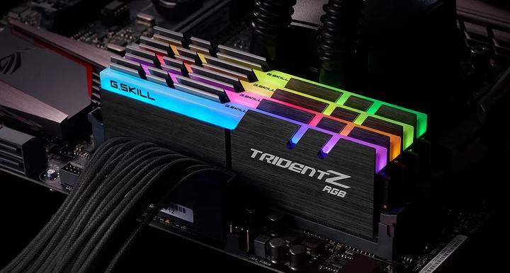 Actual product image G.Skill Trident Z RGB (4 x 16GB, 3600 MHz, DDR4-RAM, DIMM)