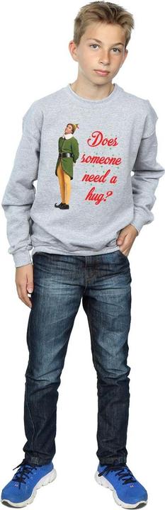 Actual product image Elf Boys Hug Buddy Sweatshirt (116)