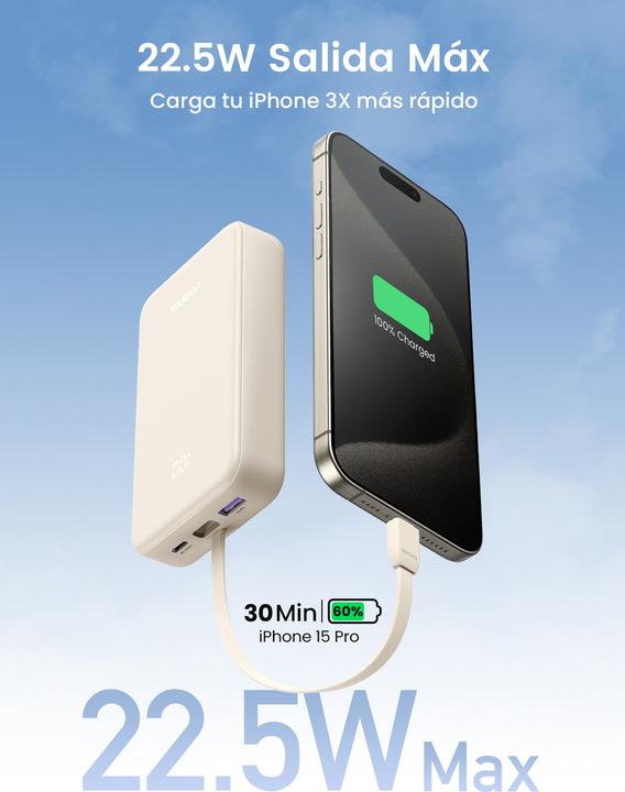 Productafbeelding Ugreen PB505 (20000 mAh, 22.50 W, 74 Wh)
