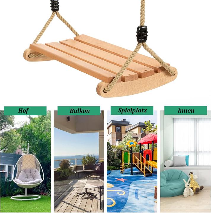 Produktbild Yaersi Holzschaukel