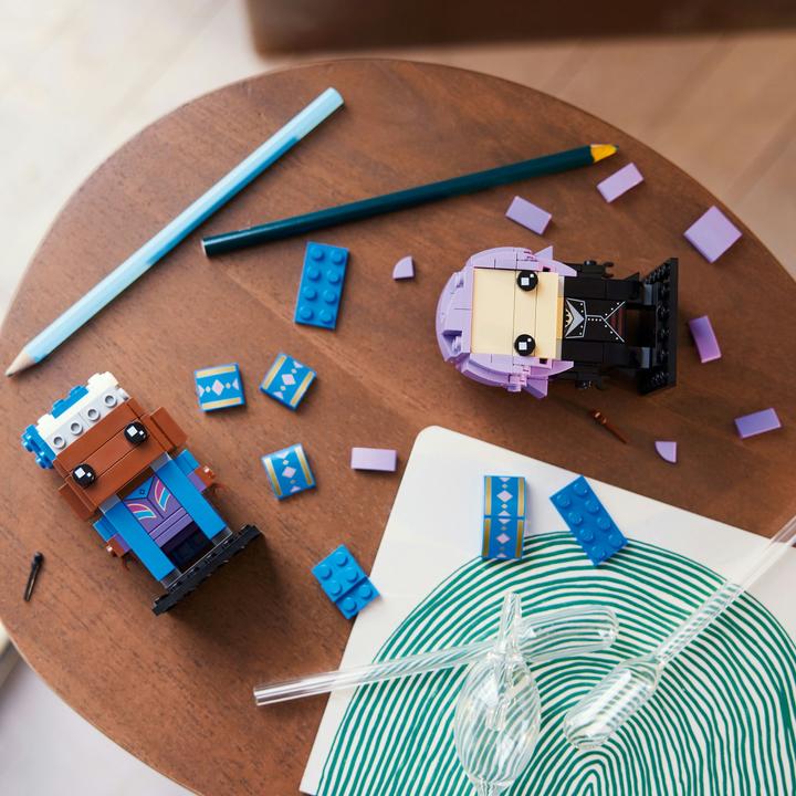 Produktbild LEGO BrickHeadz - Kingsley Shacklebolt & Nymphadora Tonks (40618, LEGO Harry Potter, LEGO Seltene Sets)