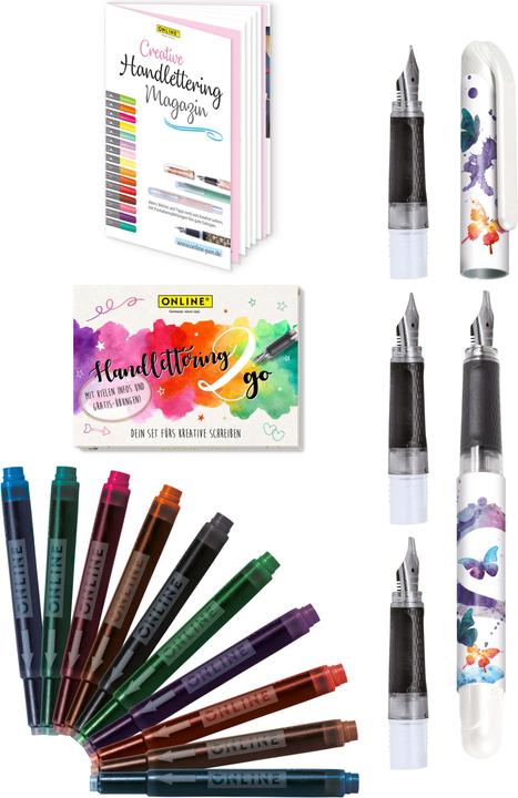 Produktbild Online Handlettering Set (Blau)