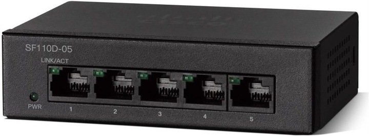 Actual product image Cisco Sf110d-05 (5 ports)